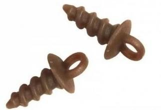 (R) GWINTOWANY ŁĄCZNIK DO PRZYNĘT WŁOSOWYCH, KULEK - BRĄZOWY 1X10SZT JAXON AC-PC110B