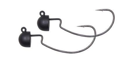 TUNGSTEN EWG NED HEAD #2/0 4.8G MATT BLACK 2PCS Savage Gear (82311)