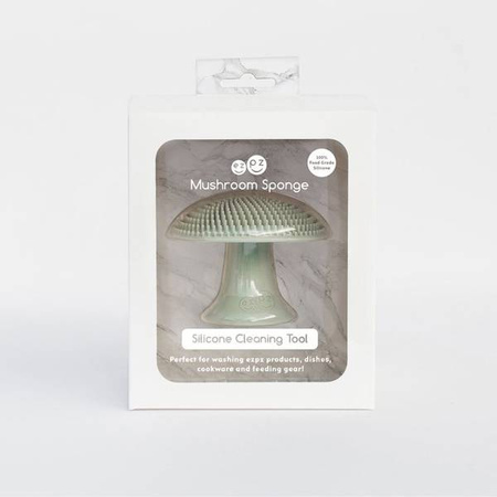 EZPZ Silikonowa myjka czyścik do naczyń bez bakterii pastelowa zieleń