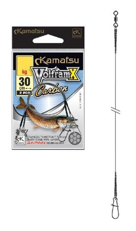 PRZYPON VOLFRAMX CARBON 30cm/20kg OP.40SZT 276030020