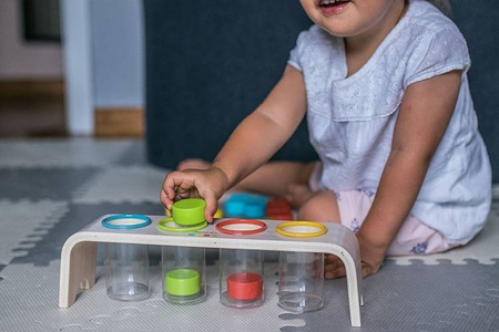 Drewniana układanka Sortowanie kolorów Essentiel, Janod