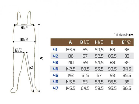 Wodery neoprenowe Delphin ORAVA 41 Delphin (101002548)