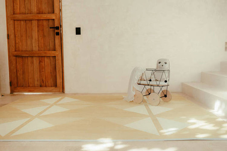 TODDLEKIND Mata do zabawy piankowa podłogowa Prettier Playmat Kyte Wheat