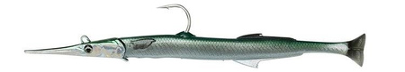 Savage Gear 3D Needlefish Pulsetail 2+1 30cm 105g Green Needlefish (69708)