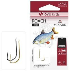 HACZYK SENSUAL - ROACH Nr 8 G / 0.18mm / 70cm - torebka 10szt. MIKADO HSP9200-8G-018