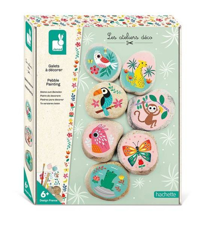 Zestaw kreatywny Kamienie do ozdabiania 6+, Janod