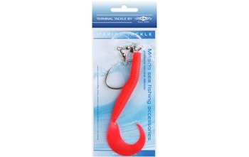 ZESTAW MORSKI - PILK TWIST RIG 14cm - hak 8/0 (RED) MIKADO LS-A060-14-01