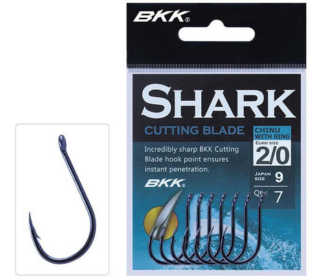 HACZYK BKK - SHARK CHINU WITH RING-CB Nr.6 BN - torebka 10szt.