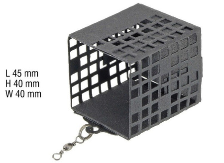 KOSZYCZEK STANDARD BIG SIZE FEEDER KWADRAT Z DENKIEM 200GR OP.10SZT 773000200