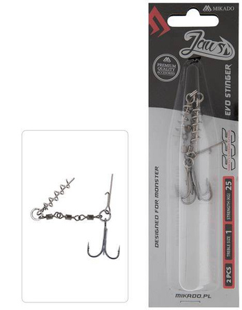 DOZBROJKA - Z KRĘTLIKÓW JAWS EVO STINGER - 25kg - Kotwica nr 1- op.2szt. MIKADO HDJ-11-01