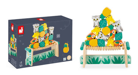 Drewniana gra balansowa Tropik 2+, Janod