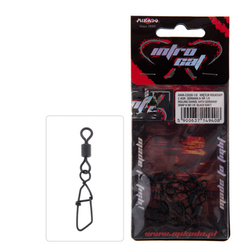 KRĘTLIK ROLKOWY Z AGR. GERMAN A - BLACK MATT - Nr. 2 - op.5szt. MIKADO AMA-C2030-2