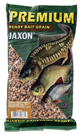 ZIARNO JAXON PREMIUM READY 1KG MIX 3 PSZENICA-PĘCZAK-KONOPIE JAXON FJ-PE08