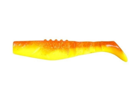 Ripper  Phantail PRO 5"/12,5cm 2szt./bag. SUPER YELLOW/CLEAR orange glitter PROMOCJA    DRAGON CHE-PT50D-41-920