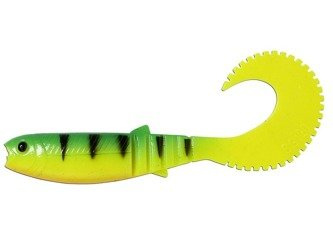 (R) Ripper, Guma Savage Gear Cannibal Curltail 12.5cm 10g 1szt. Firetiger (61873)