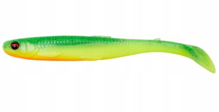 (R) GUMA SLENDER SCOOP SHAD 11CM 7G GREEN YELLOW 1szt Savage Gear (74265)