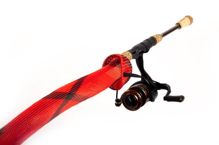 POKROWIEC - NA WĘDKĘ (170x5cm) CZERWONY SZEROKI - op.1szt. MIKADO UWD-07-170-L