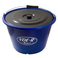 Wiadro z przykrywką VDE-R, 17 litrów VDR Team E00-W17