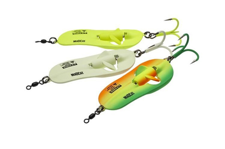 MADCAT A-STATIC RATTLIN' SPOON 110G / FLUO YELLOW UV DAM 66121