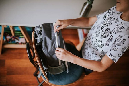 Lassig Plecak na kółkach z odczepianym stelażem 2w1 About Friends Szop