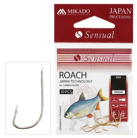 HACZYK SENSUAL - ROACH Nr 6 NI - torebka 10szt. MIKADO HS9200-6N