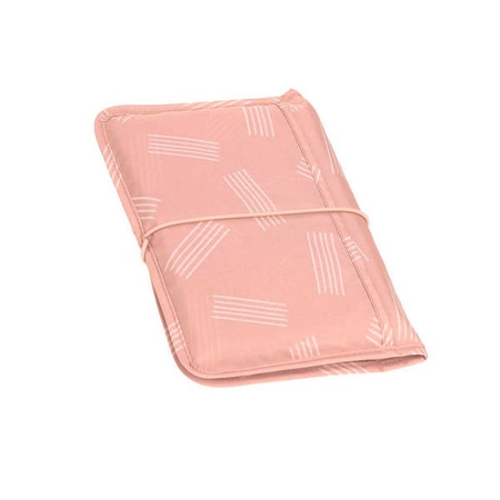 Lassig Casual Label Przewijak podróżny z etui na akcesoria Soft Stripes rose