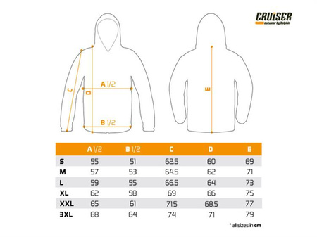 BLUZA WĘDKARSKA CRUISER FLIX XXXL Delphin (101002961)