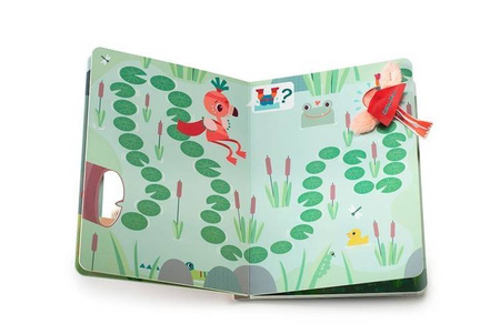 LILLIPUTIENS Książeczka przygodowa z mini-przytulanką kartonowa „Anais superbohaterka” 2 l+