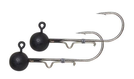 TUNGSTEN BALL JIGHEAD #3/0 10.6G MATT BLACK 2PCS Savage Gear (82291)