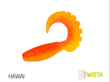 Sztuczna przynęta/guma Delphin TWISTA UVs / 5szt 10cm/YELLA Delphin (101003852)