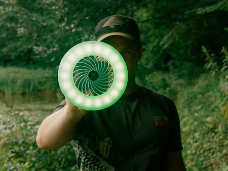 Wentylator z lampą Delphin Ventix 7W/4400mAh 4400 mAh Delphin (101005978)