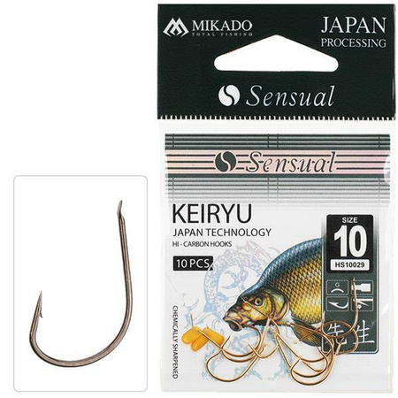 HACZYK SENSUAL - KEIRYU Nr 8 BN - torebka 10szt. MIKADO HS10029-8B