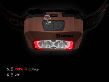 Lampka czołowa Delphin RGW PRO UC Delphin (101004316)