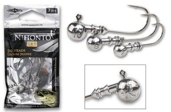 GŁÓWKA NIHONTO BN 10 g - 2/0 - op.3szt. MIKADO OMGN10-2/0-BN