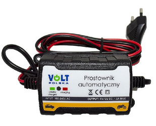 ŁADOWARKA DO AKUMULATORA ŻELOWEGO 6/12V 1,2A 1SZT JAXON AK-BA505