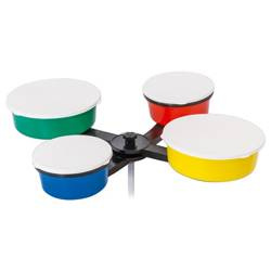 KOMPLET POJEMNIKÓW NA PRZYNĘTY 4-KROTNY JAXON AK-PK083