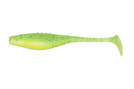 Ripper  Belly Fish PRO 2.5"/6cm 5szt./bag SUPER YELLOW/CHARTR. black/blue glitter BOX    DRAGON CHE-BF25D-41-690