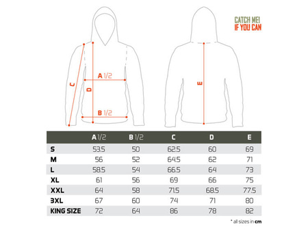 Bluza z kapturem Delphin Catch me CARP NX XXL Delphin (101004892)