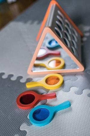 Drewniana piramida Lustra Essentiel, Janod