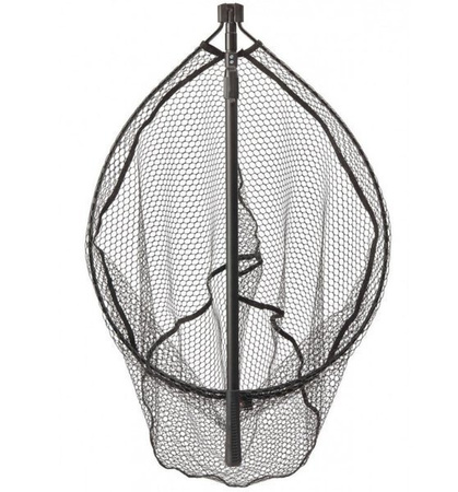 PODBIERAK SZCZUPAKOWY NA DUŻE SZCZUPAKI EFFZETT HEAVY DUTY BOAT/PIKE NET / RUBBER MESH 70X55CM DAM 55868