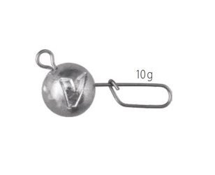 V-Point - główka/cięzarek spinningowy z agrafką 3 szt. agrafka prosta Scandi 10 g    DRAGON PDF-598-100-002