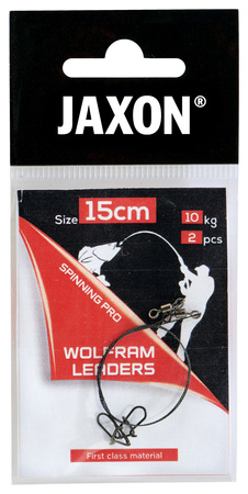 PRZYPON JAXON WOLFRAM 15CM 10KG 25X2SZT JAXON AK-PRW1510