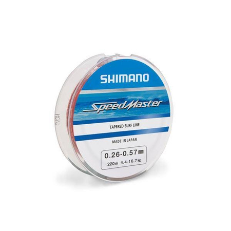 Linka Speedmaster Trapered Surf Line 0,26-0,57mm 220m Shimano (SMTSF2202657)