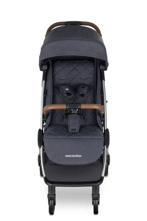 Easywalker Jackey Special Edition Kompaktowy, samoskładający się wózek spacerowy z torbą transportową Platinum