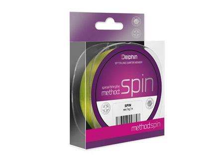 ŻYŁKA DO SPINNINGU żółta 0,20mm 3,7kg 200m Delphin (500661320)