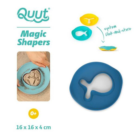 QUUT Foremki wielofunkcyjne Magic Shapers, opakowanie zbiorcze 24 sztuki, mix rodzajów i kolorów