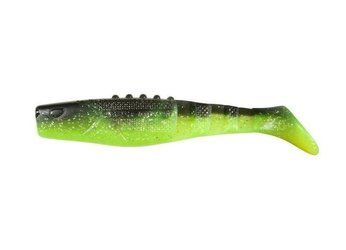 Ripper  Phantail PRO 2,5"/6cm 5szt./bag CHARTREUSE/BLACK silver glitter BOX    DRAGON CHE-PT25D-30-101
