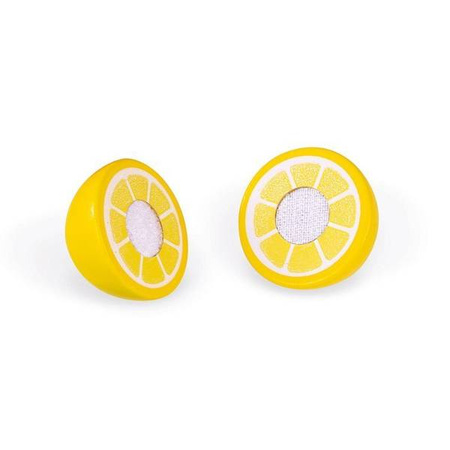 Drewniana skrzynka z warzywami i owocami do krojenia oraz akcesoriami 23 elementy, Janod