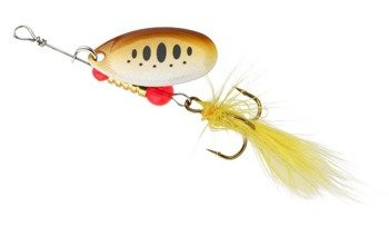 BŁYSTKA OBROTOWA - FOCUS Z CHWOSTEM 3 g SREBRNY / 30 MIKADO PMB-OFOC-30