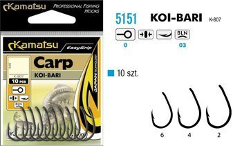 HACZYK KARPIOWY KAMATSU KOI BARI ROZMIAR 6 BLNO 515100306